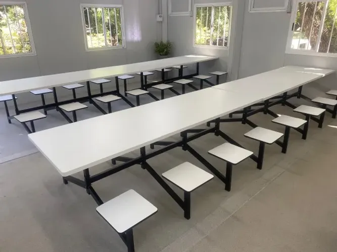 Mesa para refeitorios-10 lugares