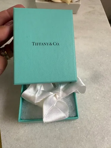 Caixa azul Tiffany Co 
