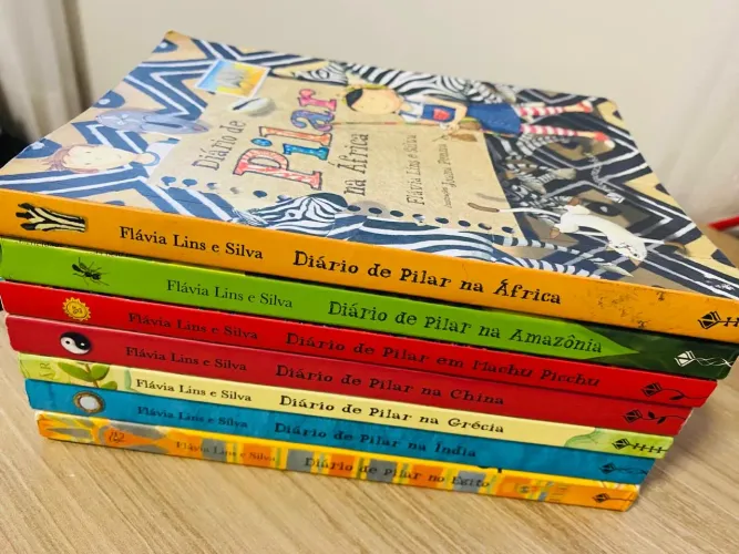 Coleção livros diario pilar