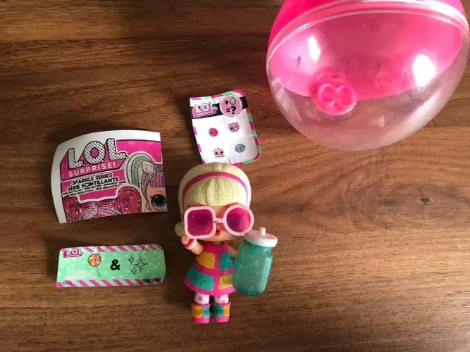 Boneca LOL Surprise original, Go-Go Gurl - Série Sparkle