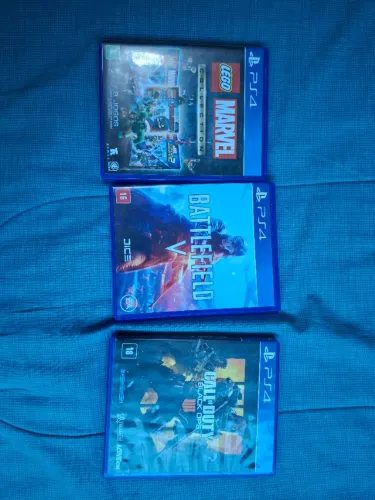 Jogos físicos de ps4