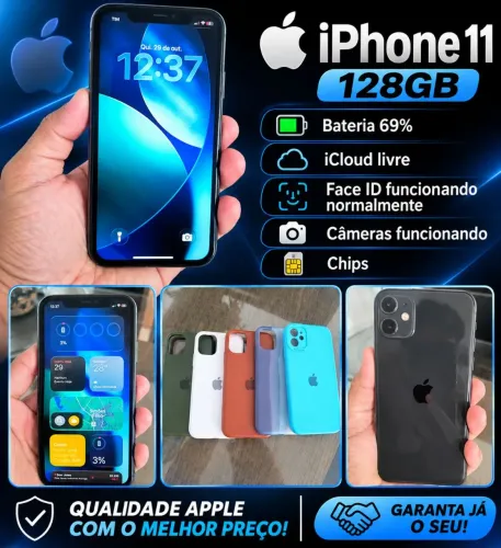 iPhone 11 - 128GB - Preto 