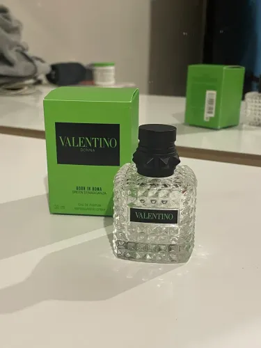 Frasco vazio Valentino green 30ml