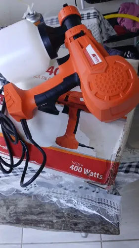Pistola de pintura elétrica