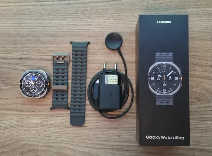 Galaxy Watch Ultra Lte, Galaxy Ai Titânio Prata, 47mm