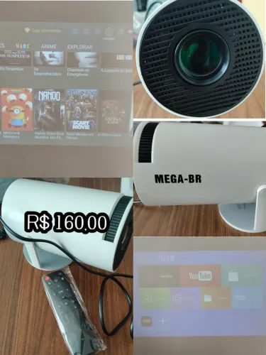 Projetor Hy 300 da Mega BR