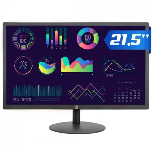 PROMOÇÃO! Monitor HDMI 21,5 Polegas 75hz (Lacrado)