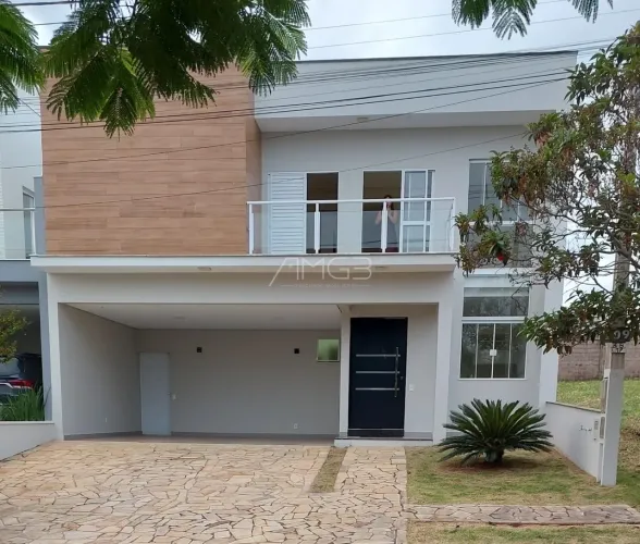 Casa para Locação no Condomínio São Domingos em Valinhos com 3 Suítes, Piscina e Área Gour