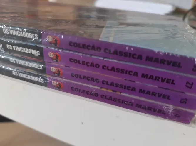 Os Vingadores Coleção Clássica Marvel Volumes 1 a 4