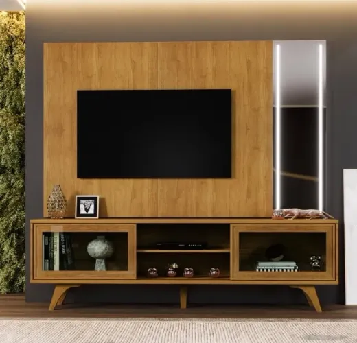 Painel com Rack Miravelle 218