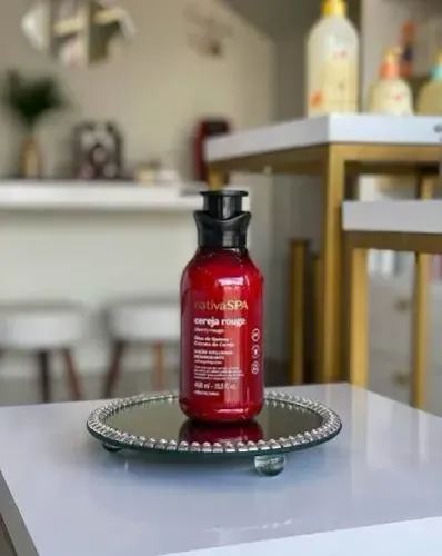 Loção Aveludada Desodorante Corporal Nativa Spa Cereja Rouge 400ml