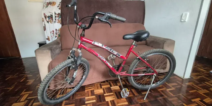 Bike Ceci Aro Aero 20 e freio aluminio importados, castraca 21 VL WG, garfo susp stander