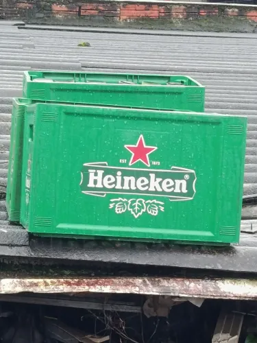 Engradado de cerveja Heineken