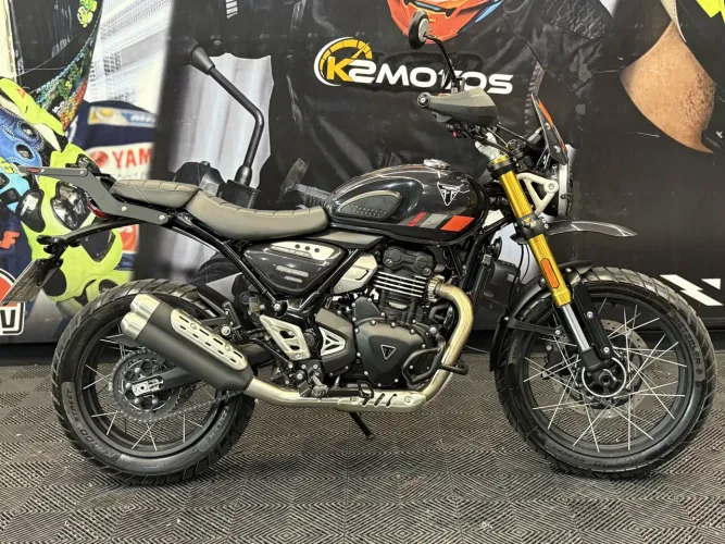 Triumph SCRAMBLER 400 XC 2026 * 636Kms, garantia fabrica, impecável