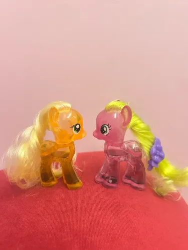 mlp water cuties applejack e lily blossom