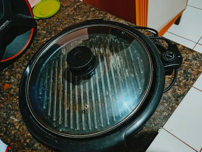 Churrasqueira grill elétrica 