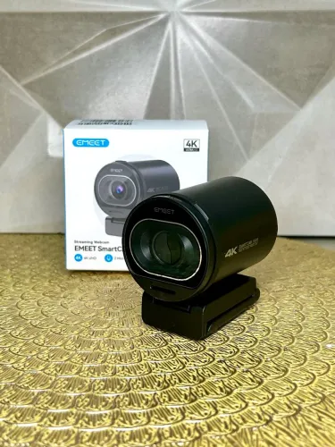 Webcam Emeet Smartcam S600 4K - Imagem profissional para suas transmissões