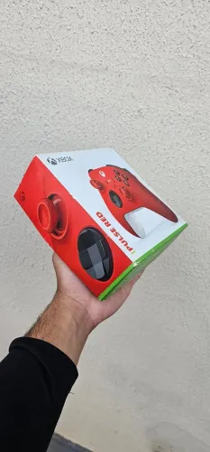 Controle Original Xbox Pulse Red Novo
