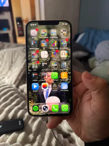 iPhone 12 Pro Max 256Gb 85%? c/ trincado tampa traseira