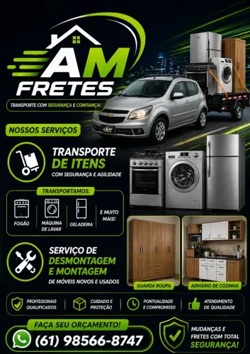 Frete com carretinha 