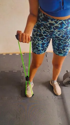 Elástico de tensão Cross para exercícios 