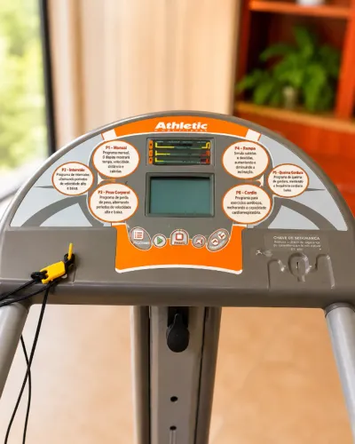 Esteira Athletic Advanced Fitness em Ótimo Estado