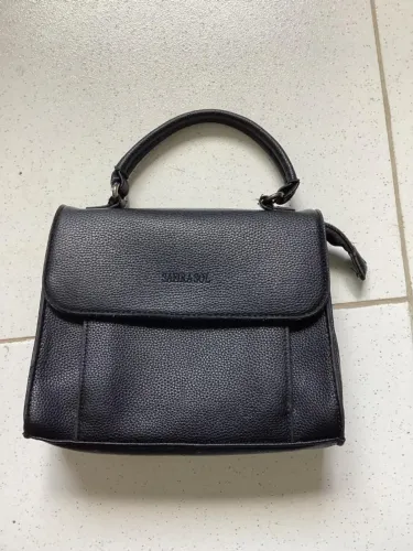 Bolsa Preta Bolsinha Chique de Mão