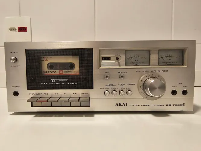Gravador AKAI CS 702DII