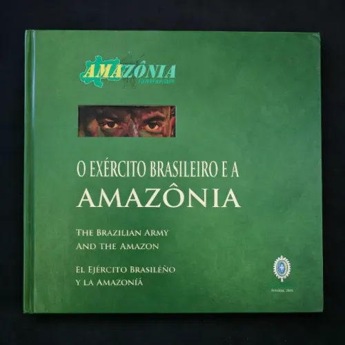 Livro O Exército Brasileiro e a Amazônia - Capa Dura 30x30