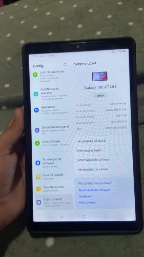 Vendo o tablet Samsung