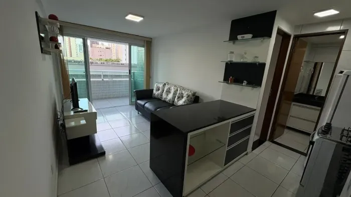 Apto MOBILIADO, 1 QUARTO em Tambaú, próx. ao Colégio Motiva