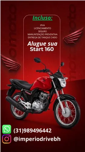 ALUGUEL START 160 BH e Região