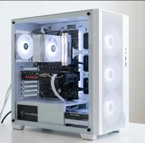 PC Gamer Intel i5 9600k + 16GB RAM Corsair 2.400MHz + Radeon RX 570 - Pronto para Uso