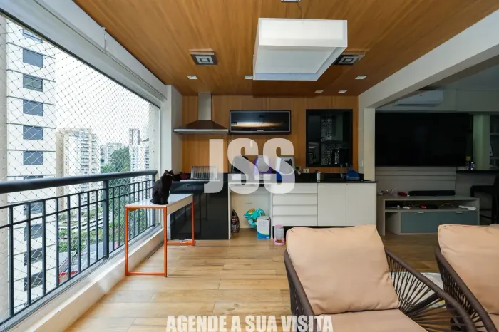 Apto para venda Perfil Morumbi , Rua Carvalho de Freitas 255- Vila Andrade! varanda gourme