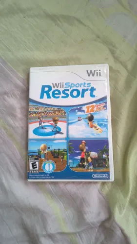 Jogo do Wii Sport normal, com capa do Wii Sport resort