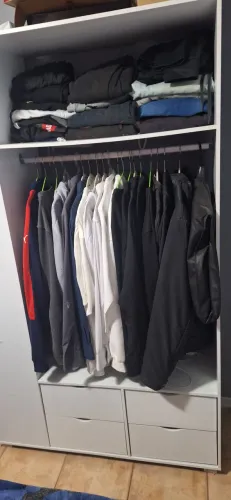 Guarda roupas closet solteiro