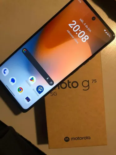 Moto G75 256gb completo aceito trocas por celulares