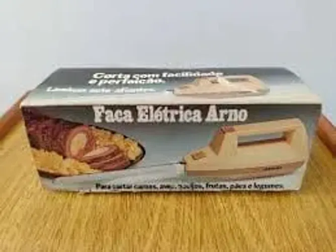Faca elétrica Arno - item de colecionador 