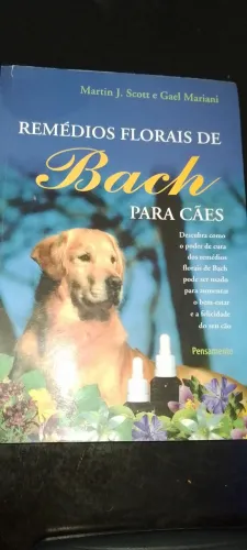 Livro Remédios Florais de Bach para Cães