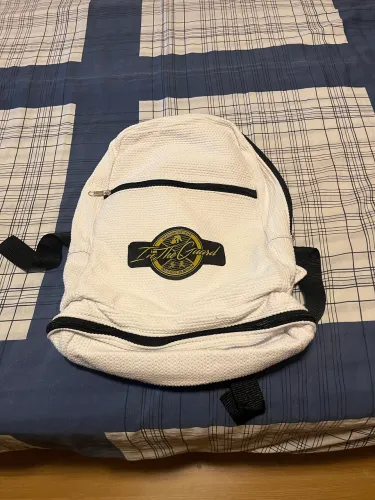 Mochila In The Guard Trançada Branca