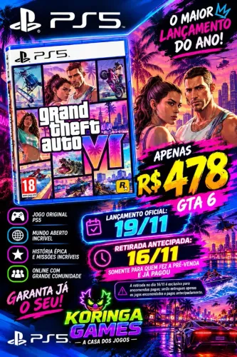 GTA6 pre Venda Garanta seu