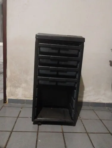 Carrinho auxiliar de salao de beleza