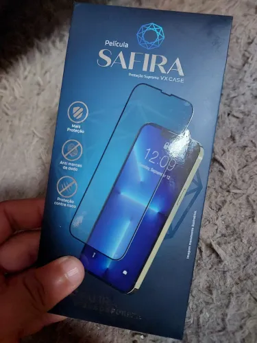 Película de Altíssima Proteção Safira VX Case - Nova e Lacrada!