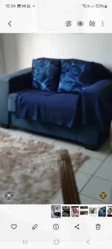Vendo sofá 2 lugares