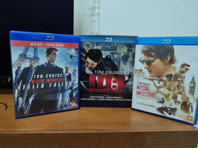 Coleção Blu-ray Missão Impossível (Do 1 ao 6) - Edições Especiais