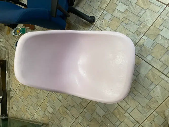 Cadeira rosa 