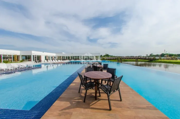 Terreno com 420m² privativos, Condomínio Reservas do Lago, Nova Santa Rita