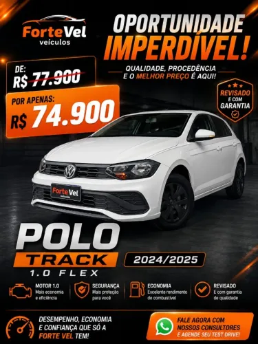 Volkswagen Polo Track 1.0 Flex 12V 5P 2025