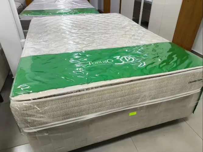 Conjunto Box de Casal Celebration 1,38x1,88x26cm - Topázio (FAZEMOS ENTREGA)