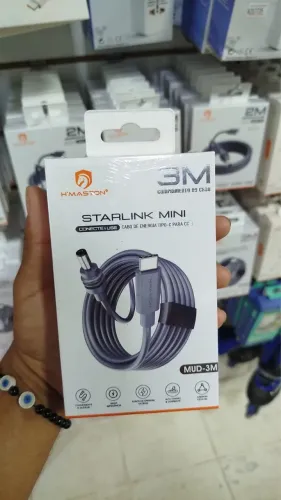 Cabo Para Carregar Starlink Mini de Alimentação DC Para USB-C Tipo C Carregamento 